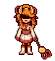 Ceroba before her battle with Clover in the Pacifist Route.