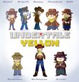 Clover drawing collaboration from the developers of Undertale Yellow.[3]