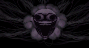 Meta Flowey laughing during the start of his battle